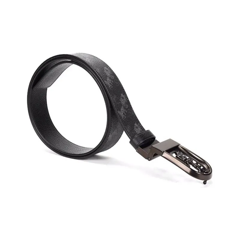 COACH Leather Belts Men's Width 3.8cm-2