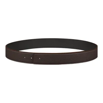 DIOR Cow Leather Belts Men's Width 3.5cm