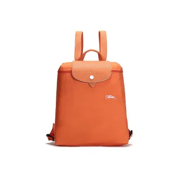 LONGCHAMP Le Pliage Fabric Backpack Small Size Women's Orange