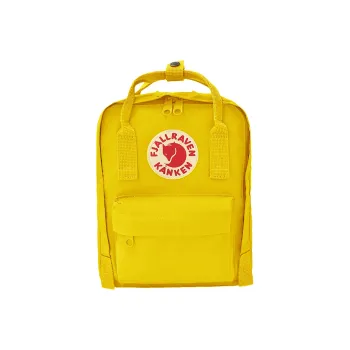 Fjallraven Polyester Backpack Mini Men's Warm Yellow