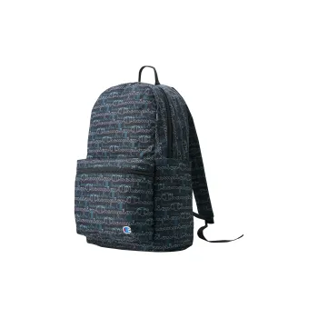Champion Fabric Backpack Regular Unisex Red Black/All Over Print