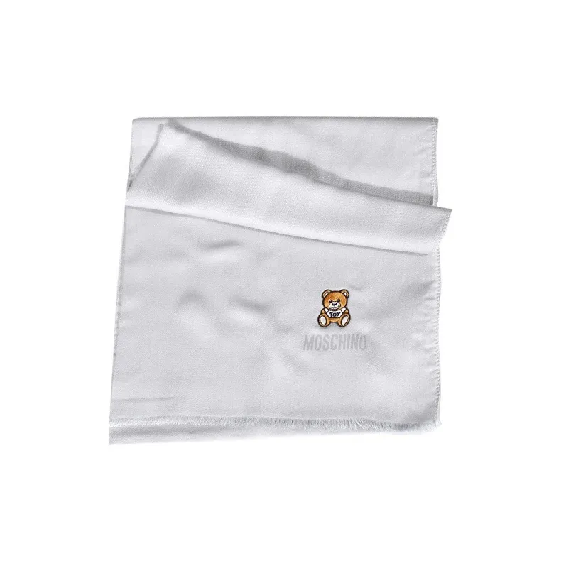 MOSCHINO Shawls Unisex Light Gray-2