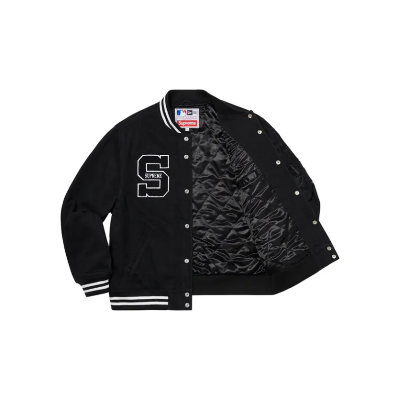 Supreme New Era Mlb Varsity Jacket-2