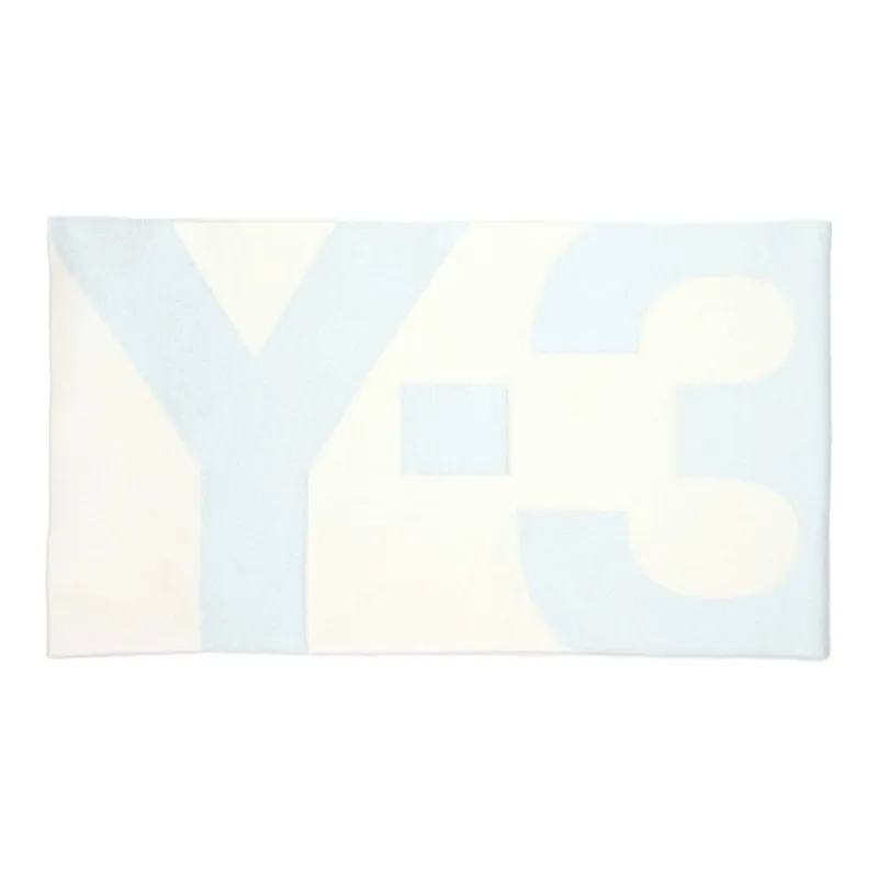 Y 3 Knit Scarves Unisex Light Blue-1