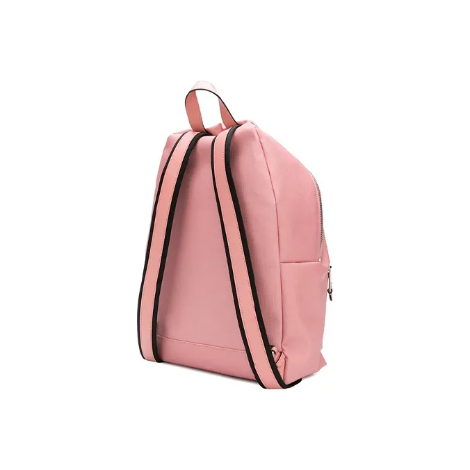MOSCHINO Nylon Fabric Backpack Large Size Unisex Pink-1