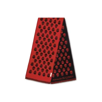 Alexander McQueen Skull Reversible Scarf