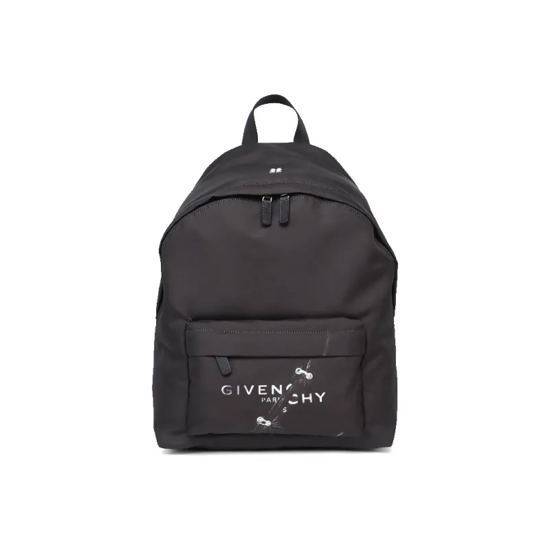 Givenchy Polyester Backpack Medium Size Men's Black-2