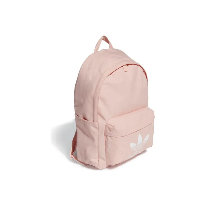 Adidas Originals Polyester Backpack Regular Unisex Cream Pink-1