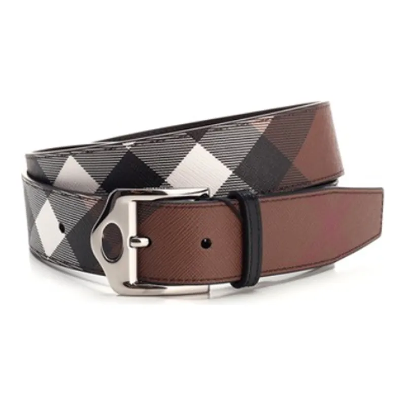Burberry Leather Belts Unisex-0