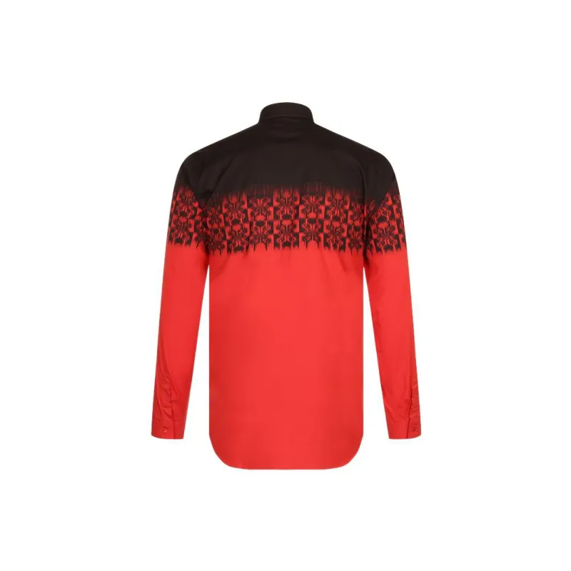DIOR Quarterly New Products Shirts Men Red-1