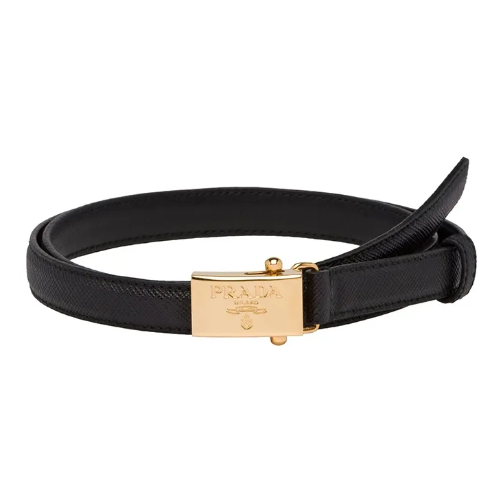 PRADA Saffiano Leather Belts Women's-0