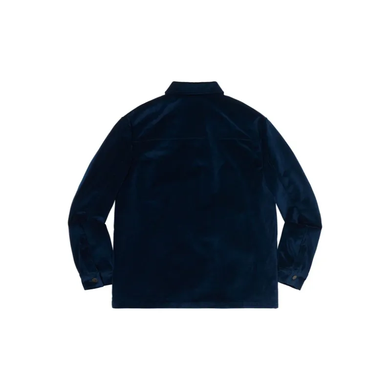 Supreme Velvet Trucker Jacket-1