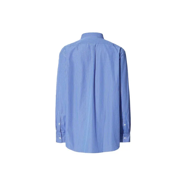Jil Sander X UNIQLO Jil Sander Collaboration Shirts Men Royal Blue-1