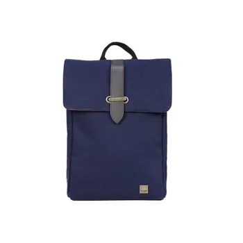 KNOMO Canvas Backpack Regular Unisex Blue