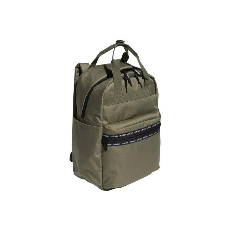 Adidas ESSENTIALS Polyester Backpack Portable Backpack Unisex Dark Green-1
