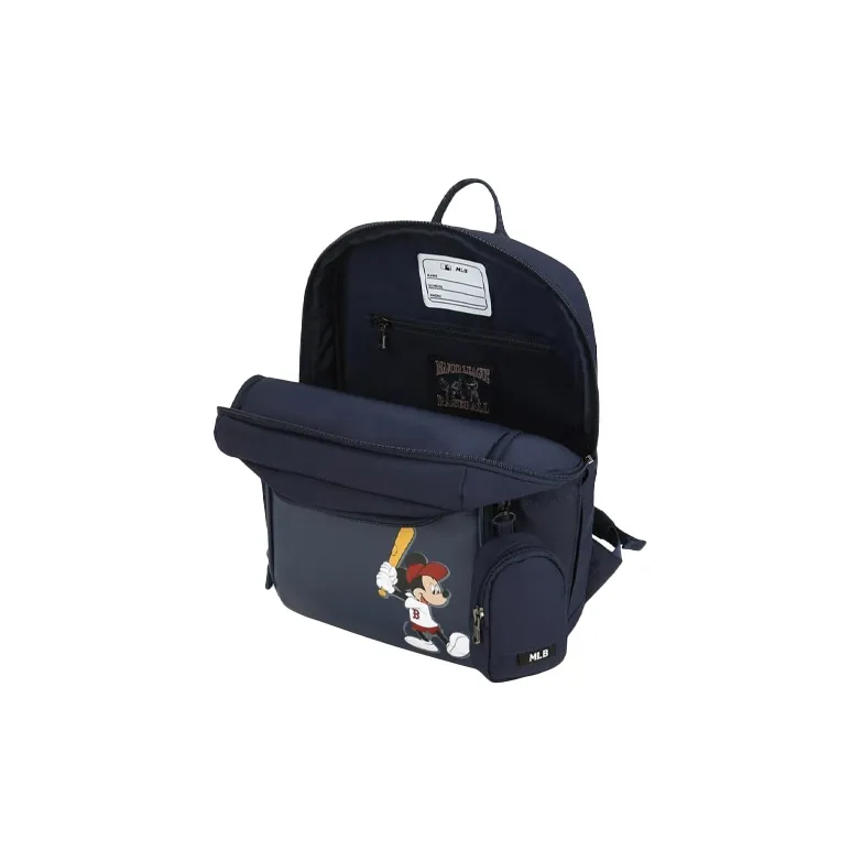 MLB Polyester Backpack Unisex Marine Blue-3