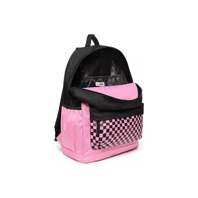 Vans Polyester Backpack Regular Women's Cherry Blossom Pink-3