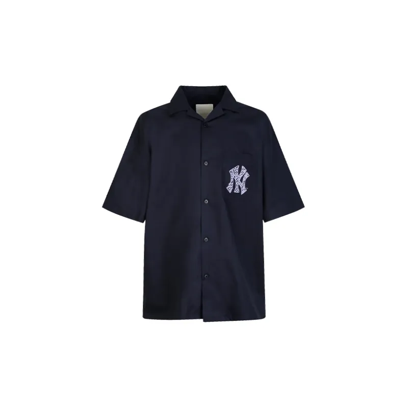 MLB New York Yankees Shirt Unisex Dark Blue-1