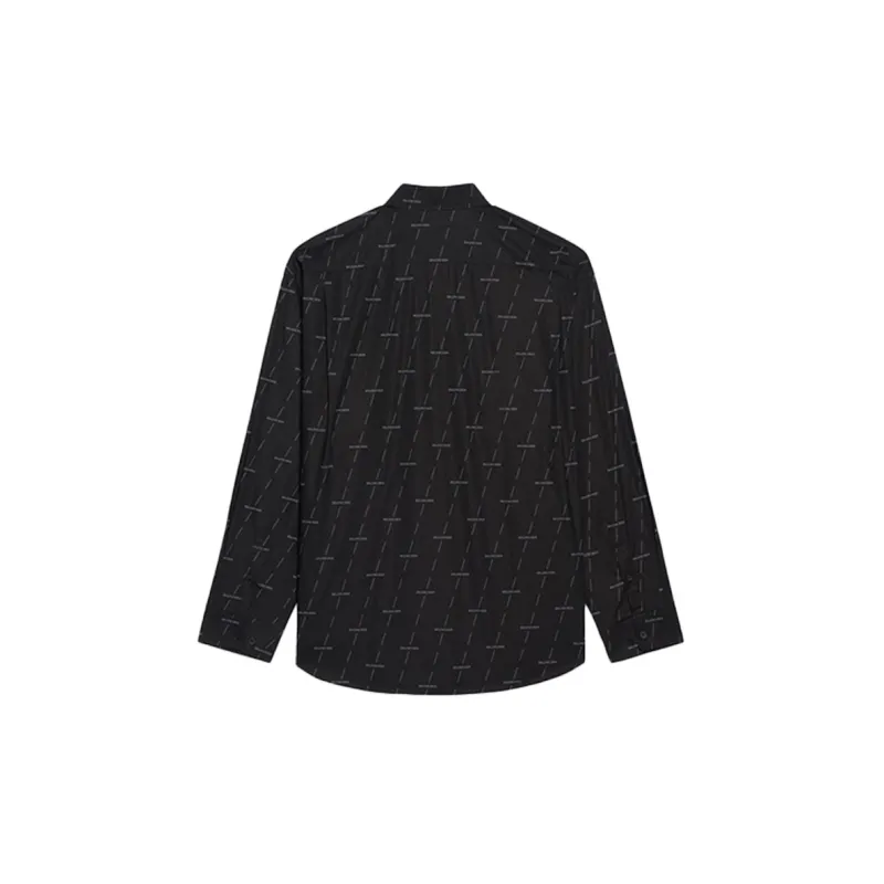 Balenciaga Large Fit Poplin Shirt-1