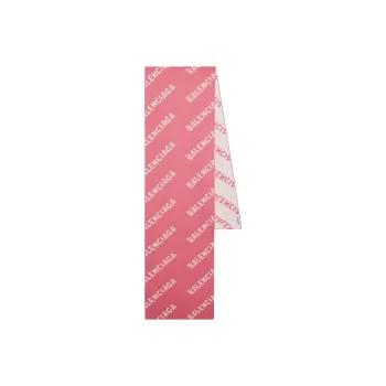 Balenciaga Knit Scarves Women's White Pink