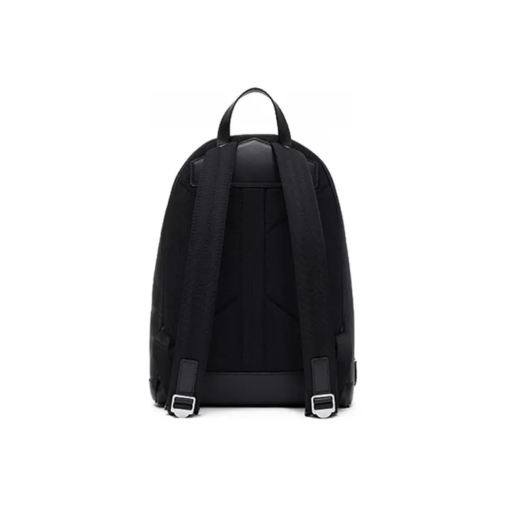 Burberry Grainy Leather Backpack Black-3