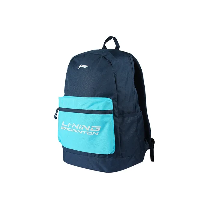 LiNing Fabric Hiking Bag Backpack Regular Unisex Blue-1