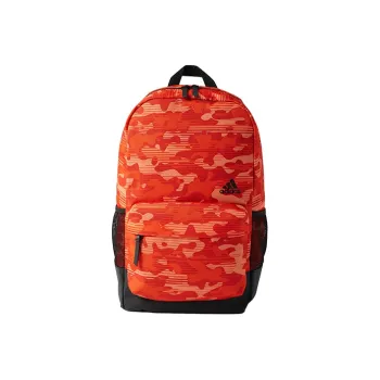 Adidas Polyester Backpack Regular Unisex Orange Red