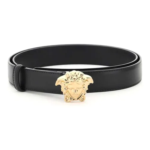 VERSACE Women Medusa Leather Belt