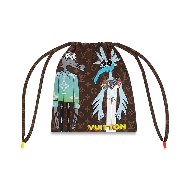 LOUIS VUITTON Friends Face Masks Unisex Brown-2