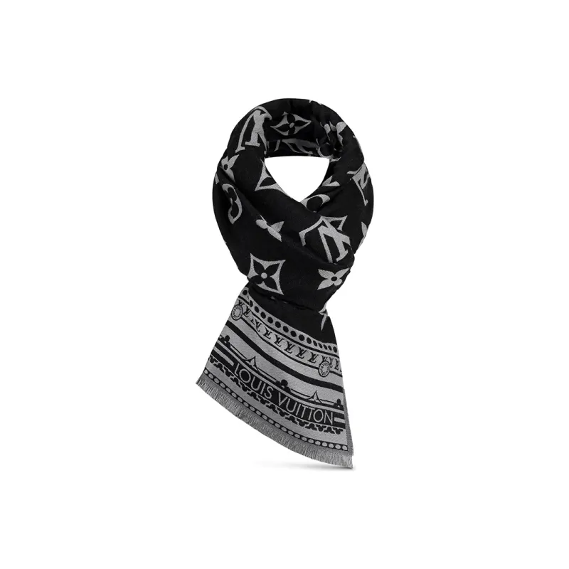 LOUIS VUITTON M76389 Amazingram Stole-1