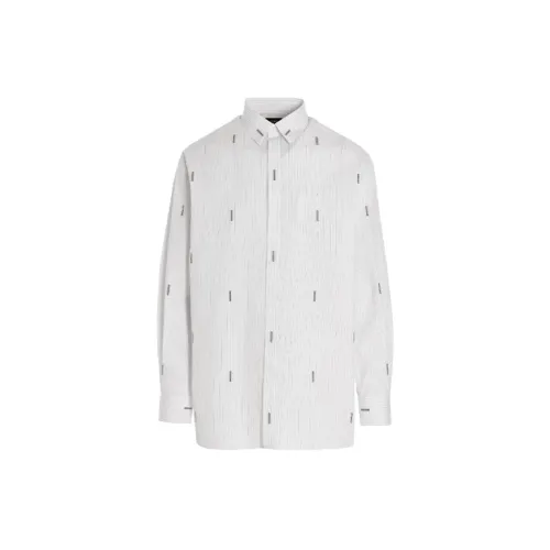 FENDI Shirts Men White