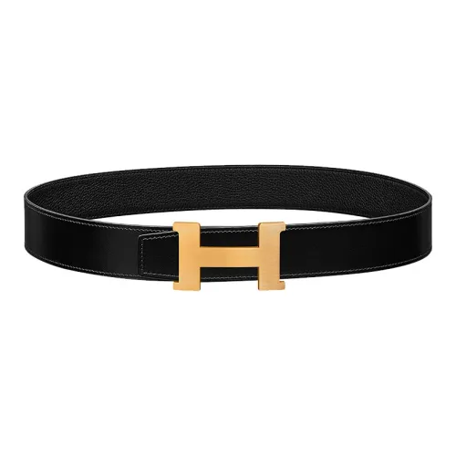 HERMES Constance Leather Belts Men