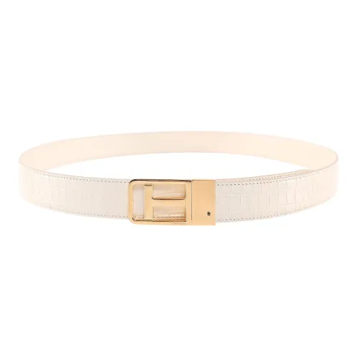 TOM FORD Leather Belts Unisex Light Brown