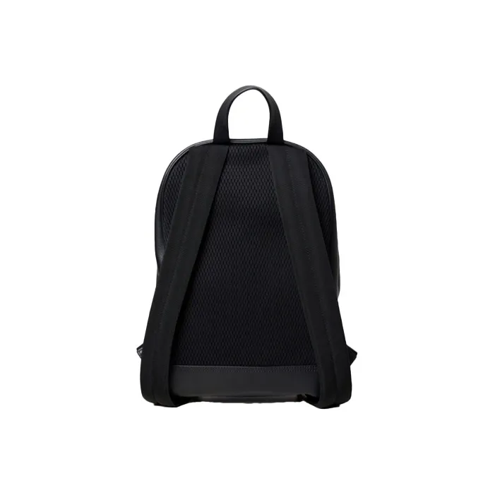 KENZO Cow Leather Backpack Large Size Men's Black-2