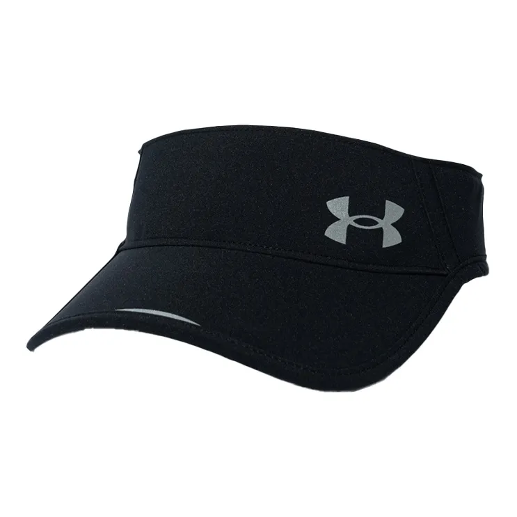 Under Armour Polyester Visor Cap Men's Black/White-0