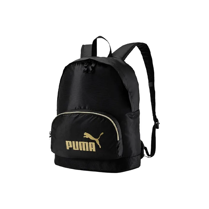 PUMA Fabric Backpack Medium Size Unisex Black-0
