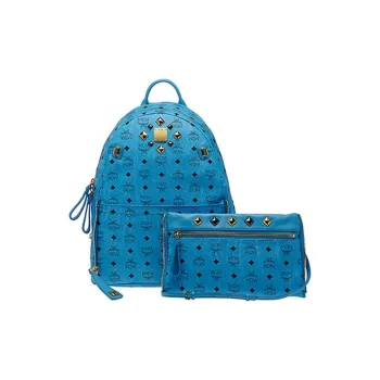 MCM Stark Visetos Backpacks