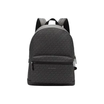 MICHAEL KORS MK Cooper PVC Backpack Large Size Men's Black
