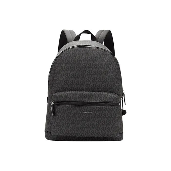 MICHAEL KORS MK Cooper PVC Backpack Large Size Men's Black-0