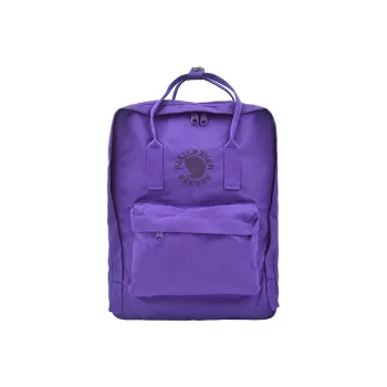 Fjallraven Polyester Backpack Regular Unisex Dark Purple Violet