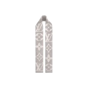 LOUIS VUITTON SWEET DREAMS Knit Scarves Unisex Gray