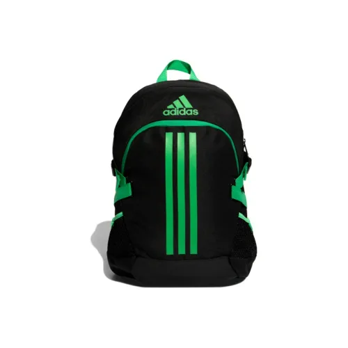 Adidas Recycled Polyester Backpack Regular Unisex Black & Bright Green