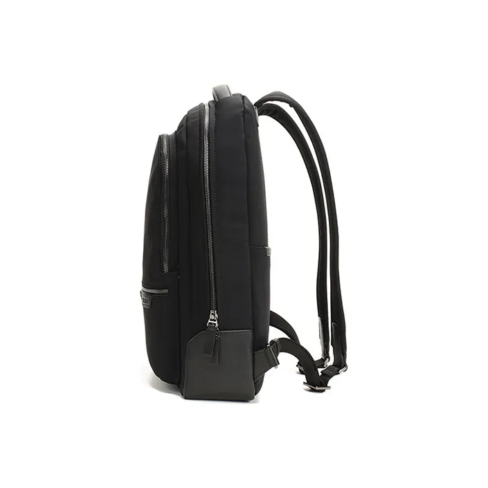 TUMI Harrison Fabric With Leather Backpack Men's Black-2