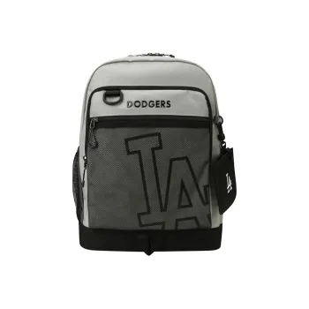 MLB Nylon Fabric Child And Parent Backpack Regular Unisex Concrete Gray