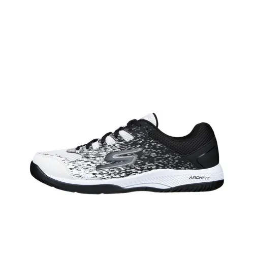 Skechers Viper Court Running Shoes Men Low-Top Black/White