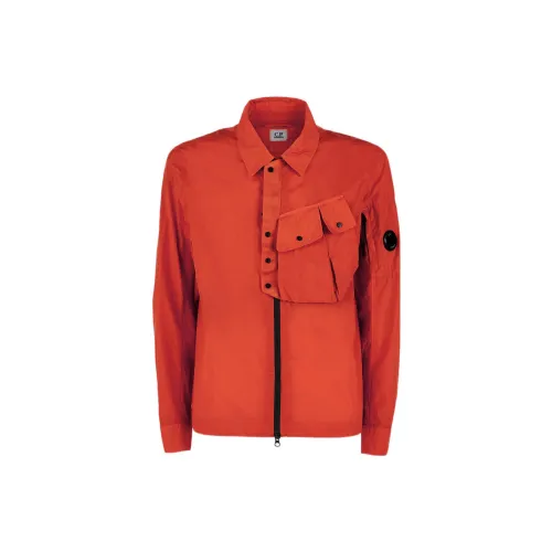 C.P.Company Shirts Men Red