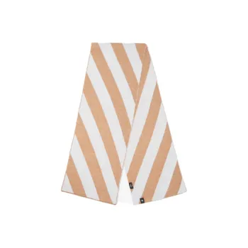 FENDI Knit Scarves Unisex Beige