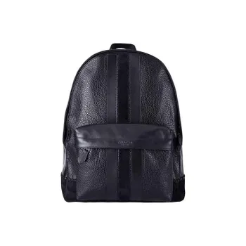 COACH Charles Leather Backpack Large Size Men's Black