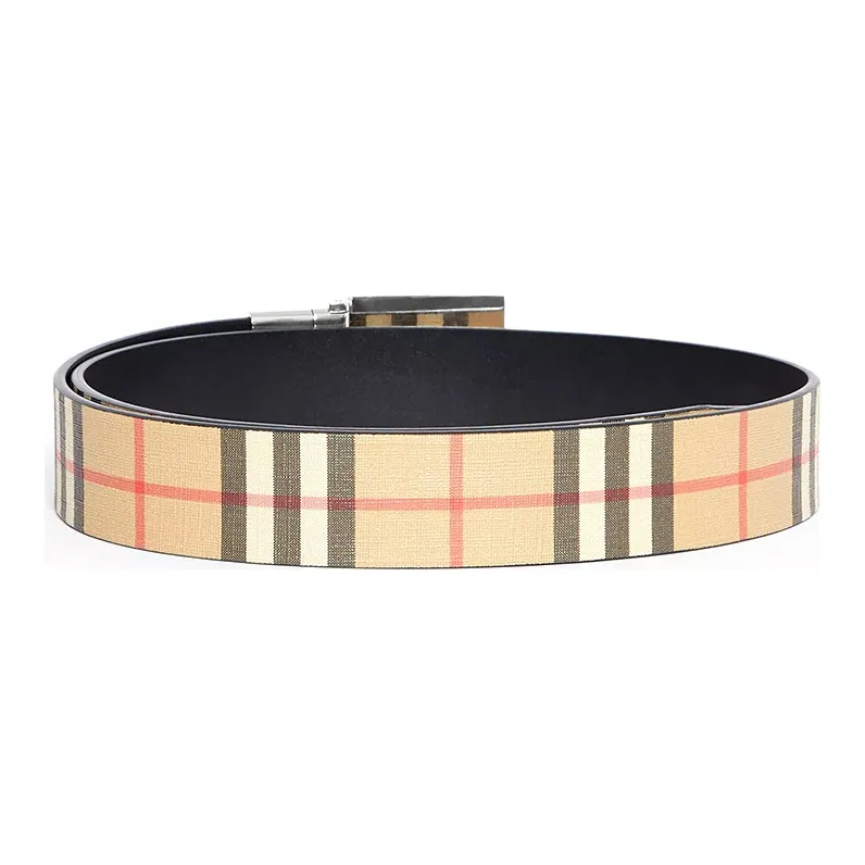 Burberry Canvas Belt Unisex Width  3.5cm-3