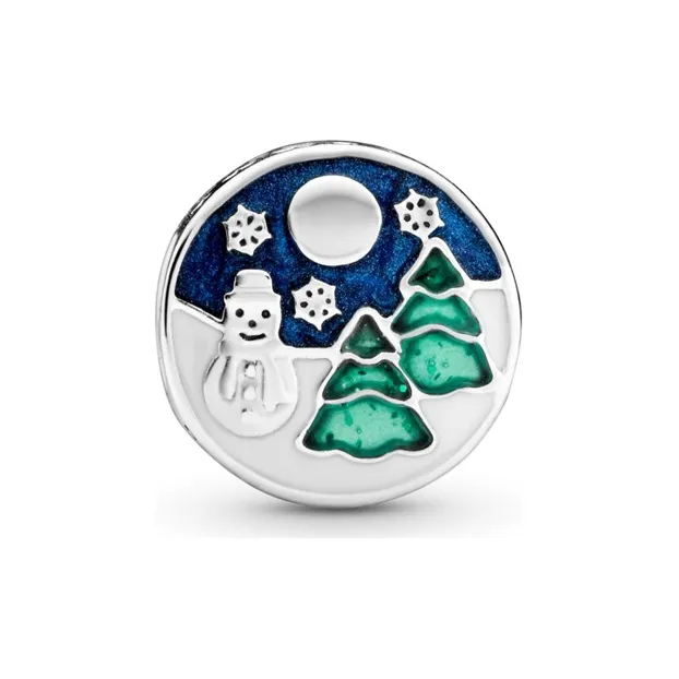 Pandora Jewelry Accessories Women's Silver/Green/Blue-1